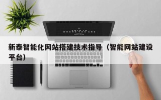江山新泰智能化网站搭建技术指导（智能网站建设平台）